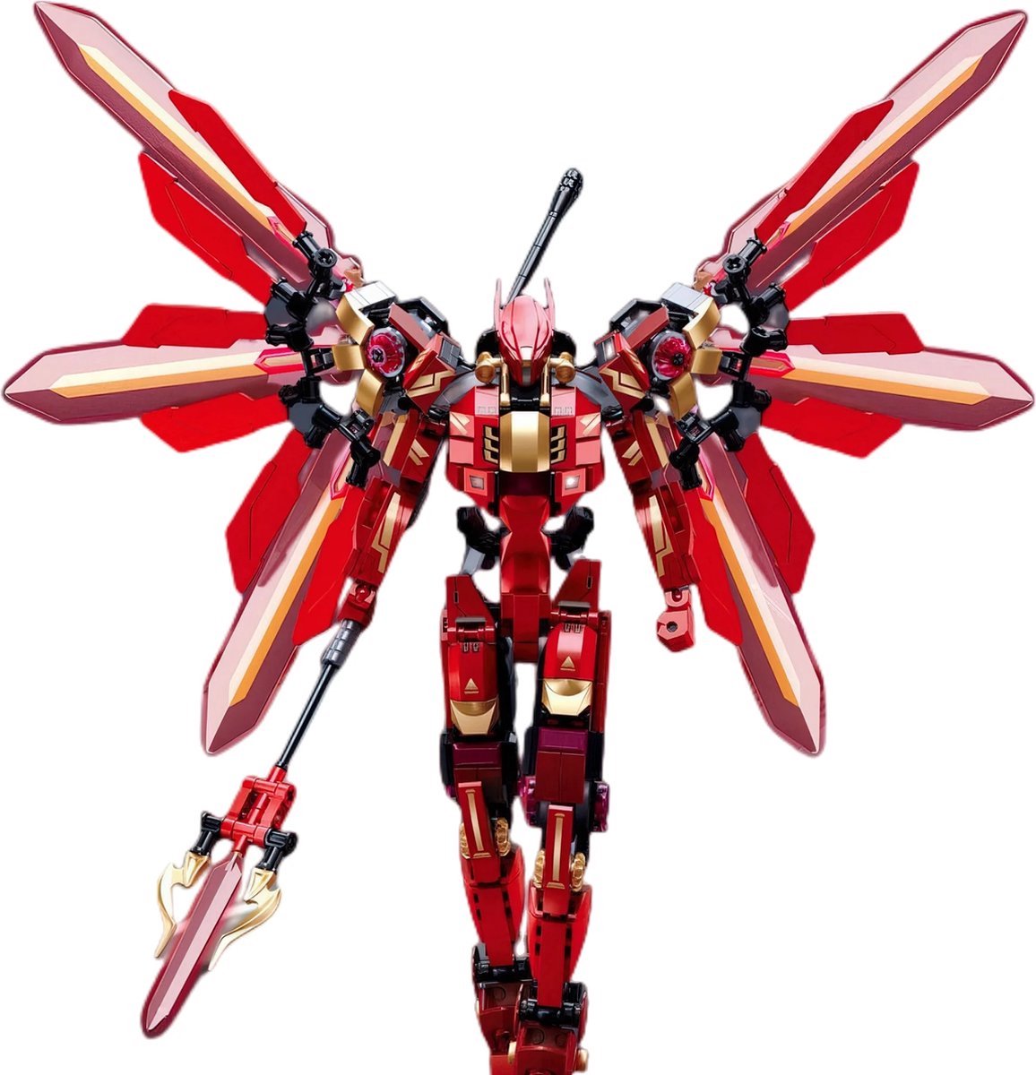   - M38-B1152 Mecha Red Falcon | Robot technic modelbouw | Transformers speelgoed Classic Creator STEM bouwpakket | Expert prime technisch bouwpakket voor volwassenen | 511 bouwstenen compatibel met mould king of lego stenen